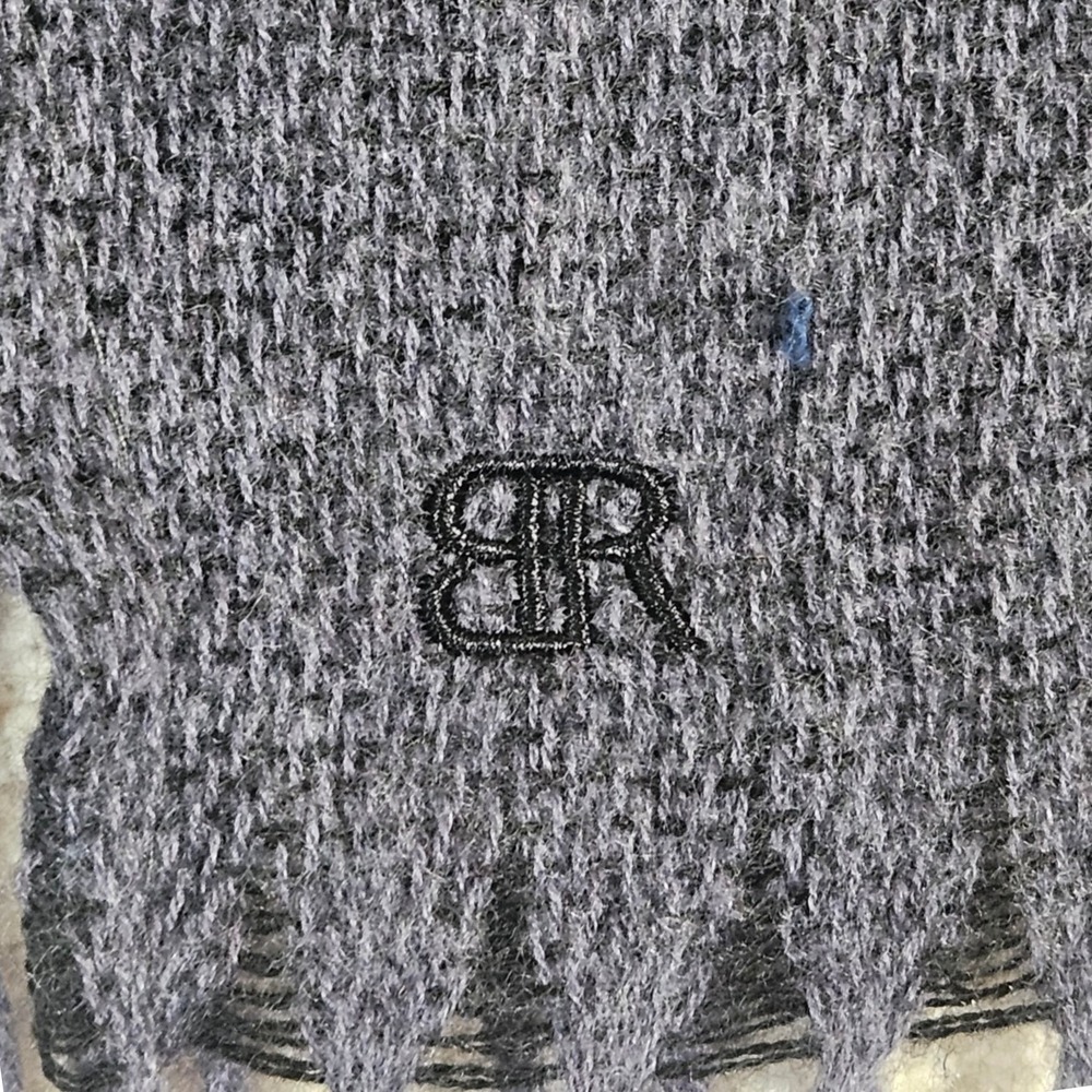 Banana‎ Republic Plaid Fringe Poncho Wrap One Size Wool Cashmere Blend Tartan - Picture 3 of 8